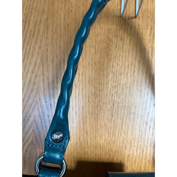 Patricia Nash Rosina Blue Nature Satchel, handbag. - Picture 6 of 9